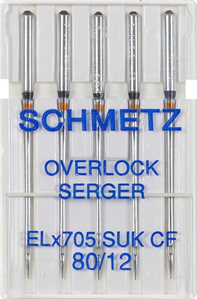 Prym/Schmetz Maschinen Overlock Jerseynadeln 80 